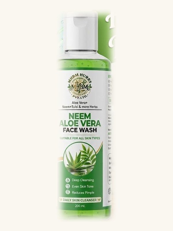 Neem Aloe Vera Face Wash, 200 ml